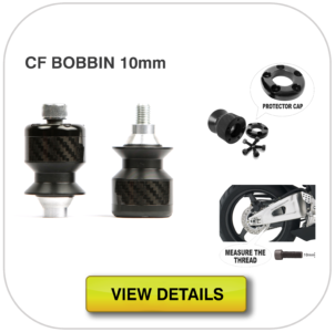 Flyjacks, Swingarm spools 10mm, Flyjack carbon fiber spools 10mm, Flyjack,