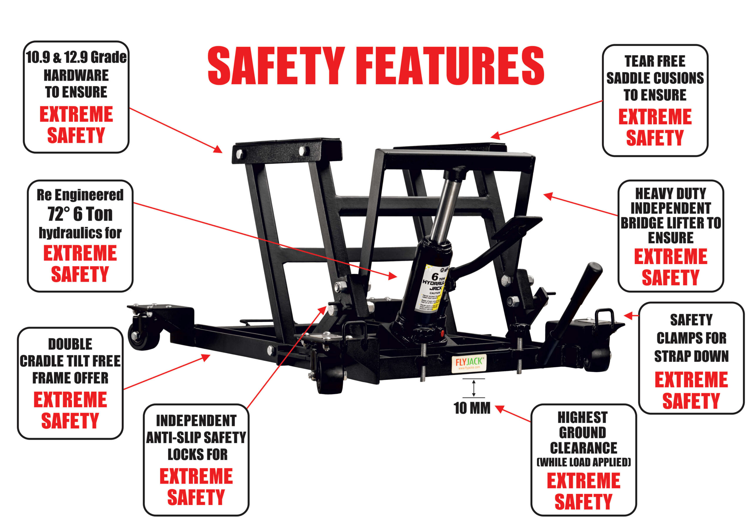 Flyjack, Flyjacks, Motorcycle Lift, Jack, Stand, Scissorjack, LiftTable, Motorcycle jack, economy, Budget, Motojack heavy, Motojack, Lite Jack, 360jack, Table jack, Harley jack, Lift for Harley,