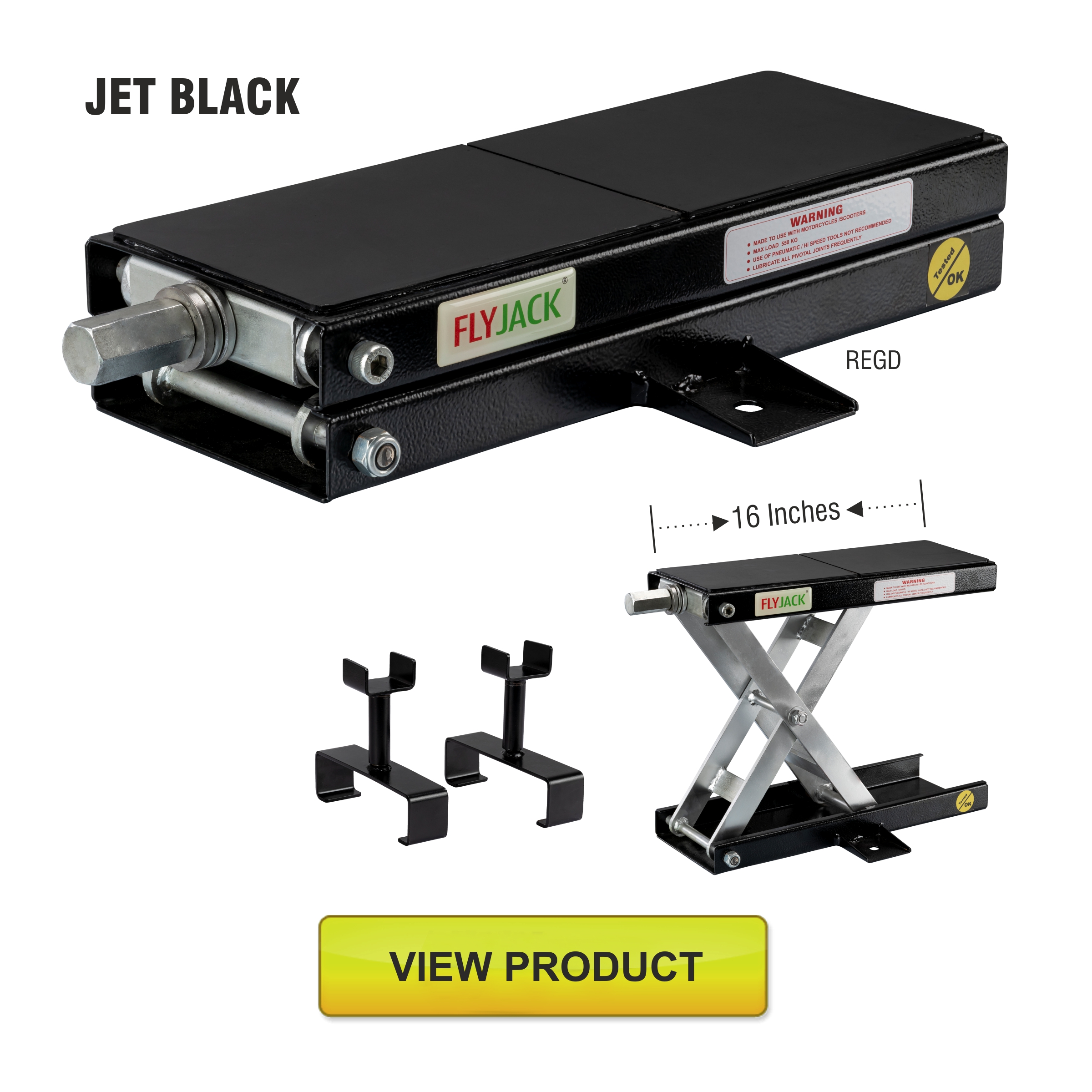 Flyjack, Center Jack, Scissor jack, Motorcycle jack, Bike jack, Bike stand, Motorcycle lift, Lift table,