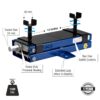 Flyjack, Center Jack, Scissor jack, Motorcycle jack, Bike jack, Bike stand, Motorcycle lift, Lift table,